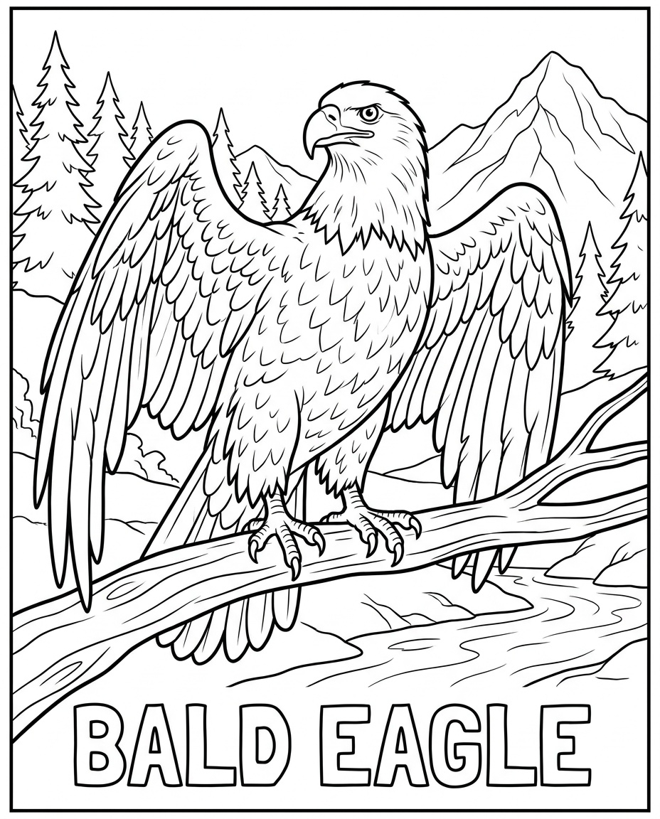 The American Bald Eagle