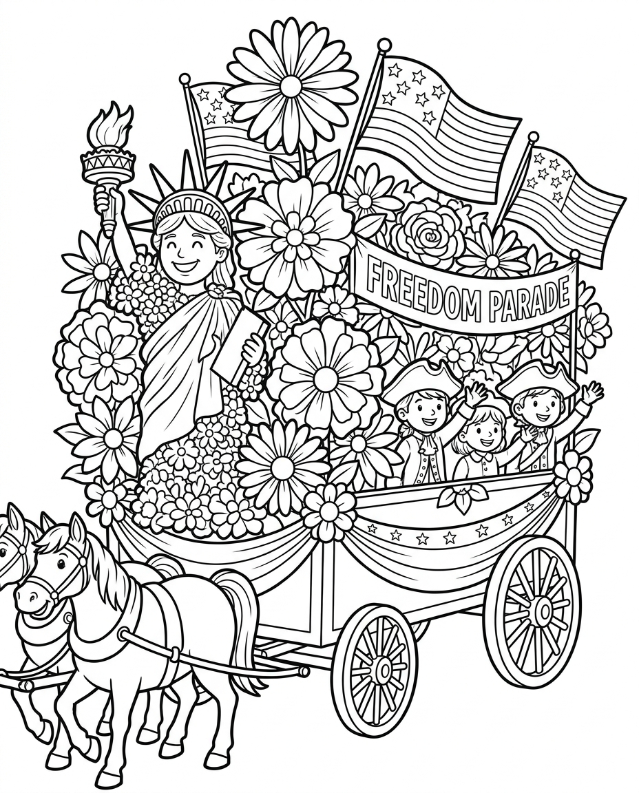 Fourth of July Float