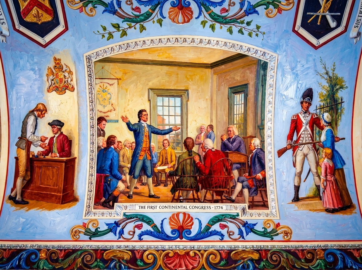The First Continental Congress, 1774