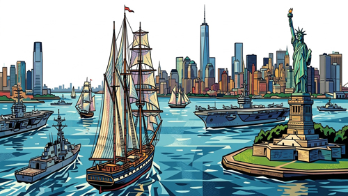 OpSail 2026 Naval Fleet Review New York Harbor